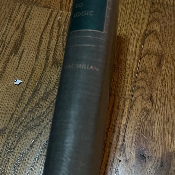 Vintage  1955 Introduction to Logic Hardcover Book by Copi, Irving M. - Picture 2 of 12